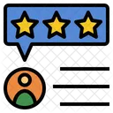 Review Rating Feedback Rate Business Icon