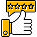 Review Star Rating Feedback Icon