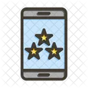 Feedback Rating Star Icon