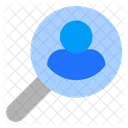 Find User Marketing Magnifier Icon