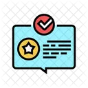 Review And Approve Verifying Review アイコン