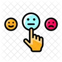 Hand Emoji Smile Icon