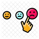Hand Emoji Smile Icon