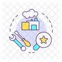 Review fixed assets  Icon