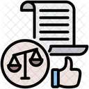 Review Court Examination Icon