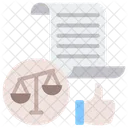 Review Court Examination Icon