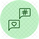 Social Media Color Circle Icon Icon