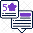 Review Feedback Critique Icon