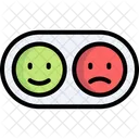 Positive And Negative Icon