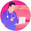 Review Report Report Checking Patient Report Icon