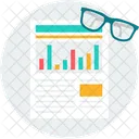 Review Report Analysis Statistics Icon