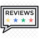 Reviews Feedback Ranking Icon