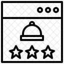 Revisão de serviço de alimentação  Ícone