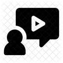 Revisao De S Video Feedback Comentario Icon