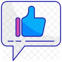 Feedback Positivo Revisao Icon