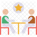 Comentarios De Estrellas Reunion De Negocios Reunion Icon