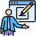 Revisor Editor Conteudo Ícone