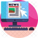 Transmision De Noticias Noticias En Linea Icon