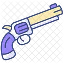 Revolver Gun Weapon Icon
