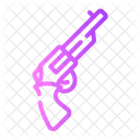 Revolver Pistol Weapon Icon