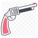 Revolver Gun Weapon 아이콘