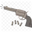 Firearm Revolver Handgun Icon