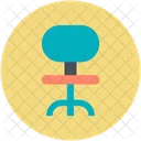 회전식 의자 스타일 아이콘
