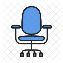 Revolving chair  Icon