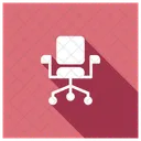 Revolving Chair Office Seat Icon