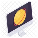 Solar System Planetary System Heliocentric System Icon