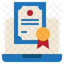 Reward Online Certificate Icon