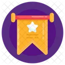 Star Emblem Reward Achievement Icon