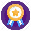 Honor Reward Badge Star Badge Icon