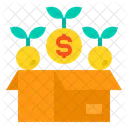 Reward Box Money Icon