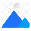 Goal Marketing Mountain Icon