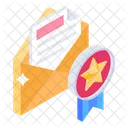 Certified Mail Certified Email Reward Mail Icon