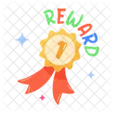 Reward Badge Ribbon Badge Icon