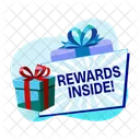 Rewards Inside Incentive Benefit Icon