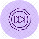 Rewind Button Media Icon