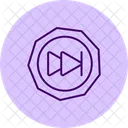 Rewind Button Media Icon
