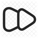 Rewind Forward Alt Icon