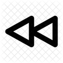 Rewind Back Previous Icon