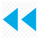 Backward Player Control Icon