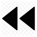 Backward Player Control Icon