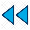 Backward Player Control Icon