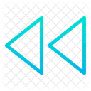 Backward Player Control Icon