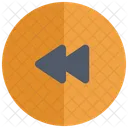 Rewind Back Media Icon