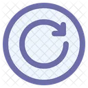 Rewind Arrow Interface Icon