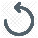Rewind Arrow Multimedia Icon