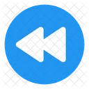 Rewind Previous Backward Icon